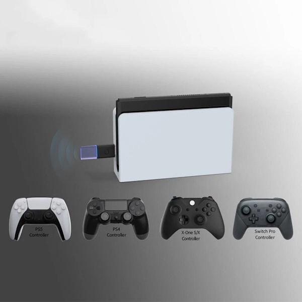 Adapter - For Switch Xbox Pro Usb Bluetooth 5.0 Mottaker