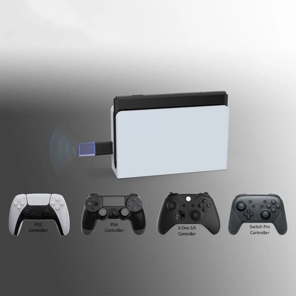 Adapteri - Switch Xbox Pro Usb Bluetooth 5.0 -vastaanottimelle