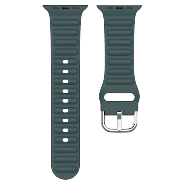Håndleddsstropper for Apple Watch Ultra 49mm/SE/SE (2022) 44mm/Series 8/7 45mm/6/5/4 44mm/3/2/1 42mm Wave Dark green, Dark Green D Apple Watch Ultra 49mm