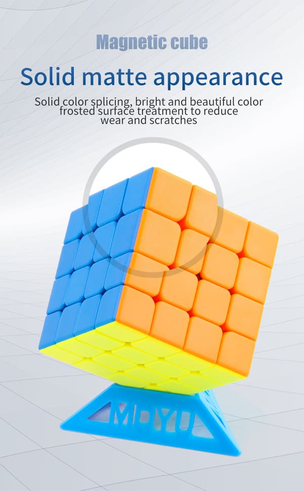 Speed Cube Sæt, Stickerless Magic Cubes Kollektion Skrå-Roterende Rubik's Cube 5-delt Sæt