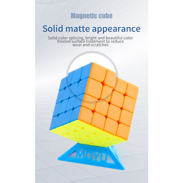 Speed Cube Sæt, Stickerless Magic Cubes Kollektion Transformerende Diamant Rubik's Cube 5-delt Sæt