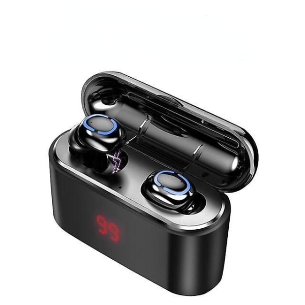 Tws Bluetooth Headset 5.0 Ladeskuff Mobile Power Bluetooth Headset D