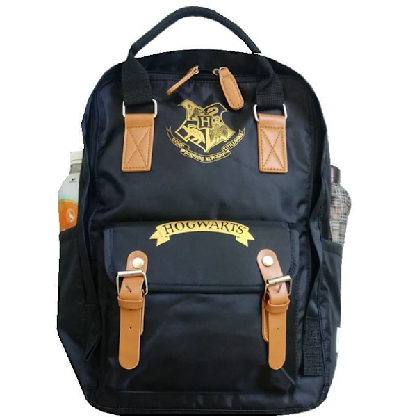 Ryggsäck Harry Potter Premium skolväska för tonåringar Student skolstartspresent black