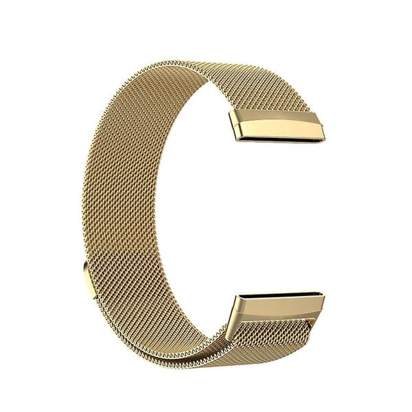 For Fitbit Versa 3 Milanese klokkerem HMV Gold