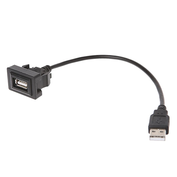 Aux USB-portkabel 12-24V sladdkabel USB-laddningsadapter för Vios/