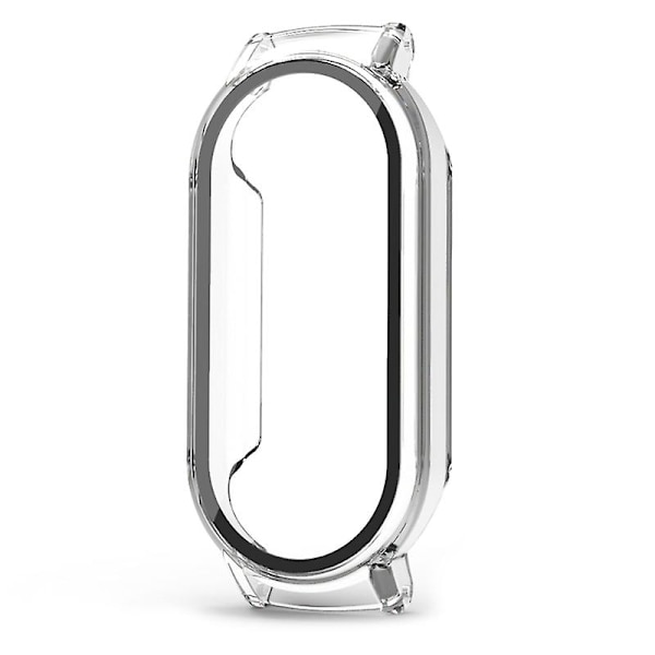 För 8/8 NFC Full Edge-Screen Protector Case Watch Bumper-Shell Dammtätt cover Transparent