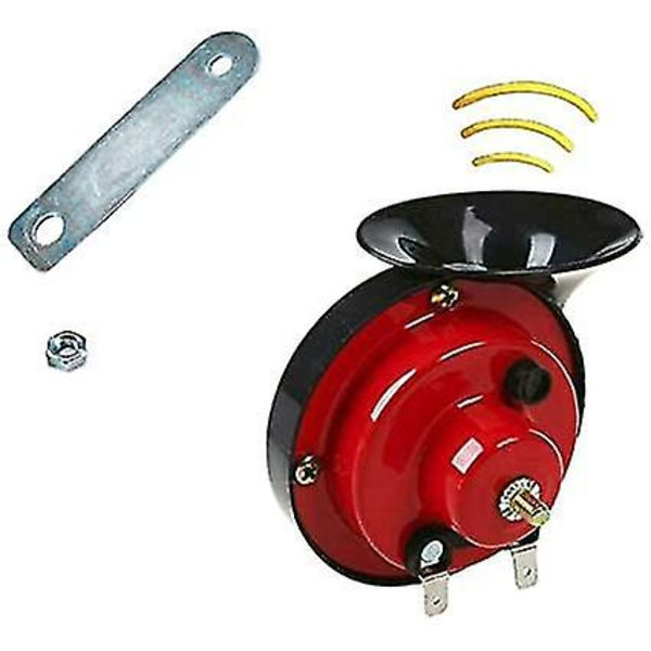 300db super højt toghorn til lastbil tog båd bil luft elektrisk snegle enkelt horn, 12v vandtæt dobbelt horn Raging Sound