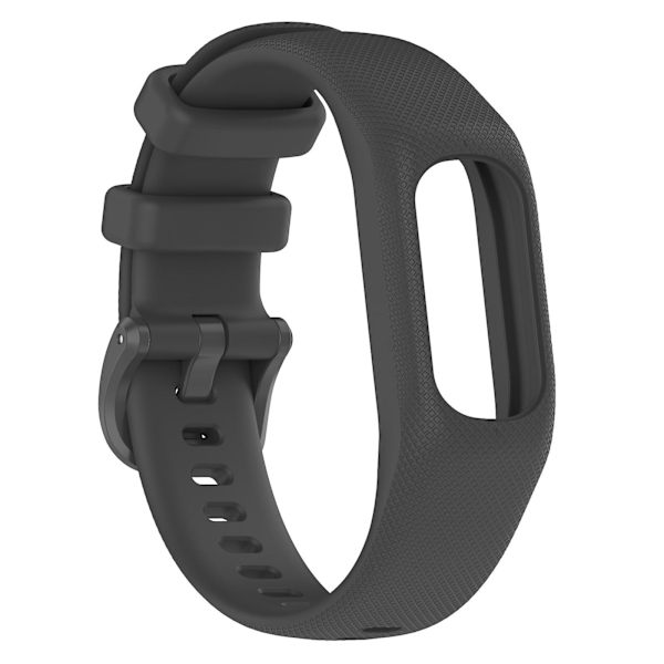 Mjuk rem för GarminVivosmart 5 Hållbar för Smart Watch Modeband Mjuk handled Gray S