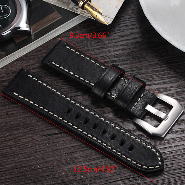 Mjukt läderband för Suunto7/9/9 Baro för Smart Watch Armband Armband