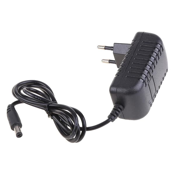 12v 2a AC-konverteradapter til DC 5.5x2.1mm+4.0x1.7mm Strømkabel 1m