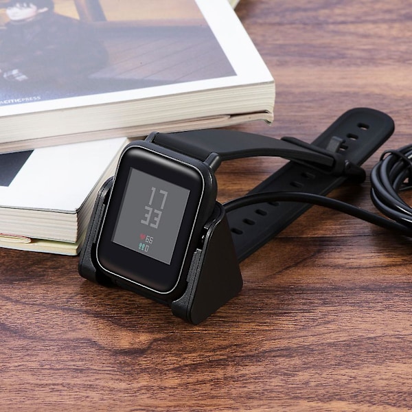 Magnetisk stativ ladestasjon strømadapter dock for Huami Amazfit Bip A1608