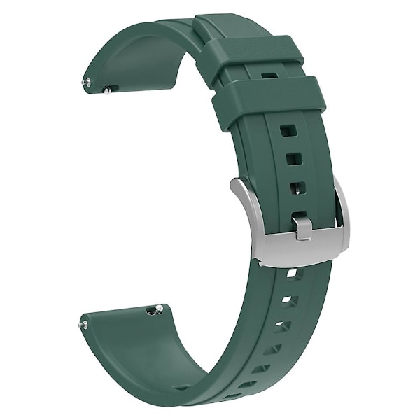 Huawei Watch GT 4 41mm:lle pehmeä silikoniranneke, rannekkeen vaihtotarvike - oranssi Blackish Green