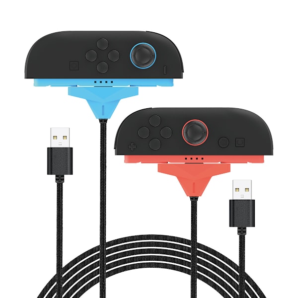 Oplader - 2-pak magnetisk opladerkabel til Nintendo Switch 2 Joycon Controller, 3M
