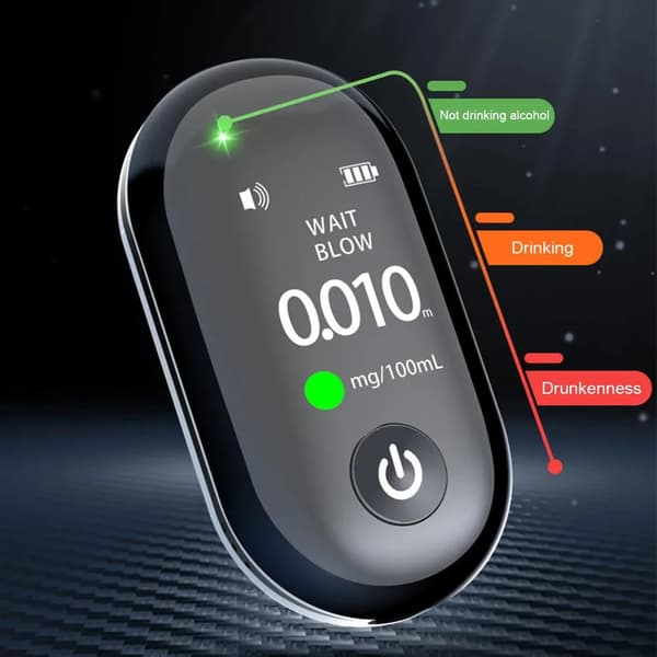 Digital lommetester for personlig bruk med LED digitalt display