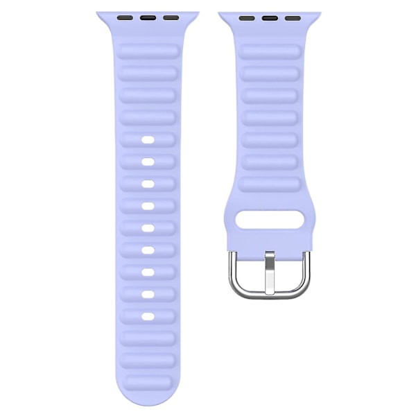 Handledsrem för Apple Watch Ultra 49mm/SE/SE (2022) 44mm/Series 8/7 45mm/6/5/4 44mm/3/2/1 42mm Wave Purple, Purple M Apple Watch Ultra 49mm