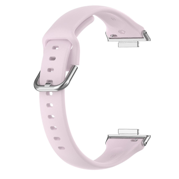 För Huawei Watch Fit 2 Silikon Armband Snabbkoppling Sport Rem Ersättning Armband Light purple, Light Purple O Huawei Watch Fit 2