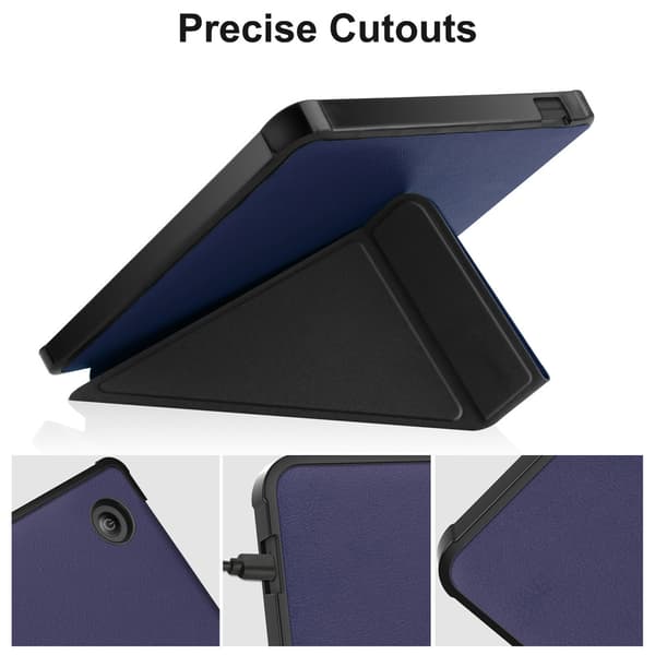 Etui til Kobo Libra 2 (Model: N418), med Origami Stand & Auto Væk/Sov (Galaxy) Galaxy