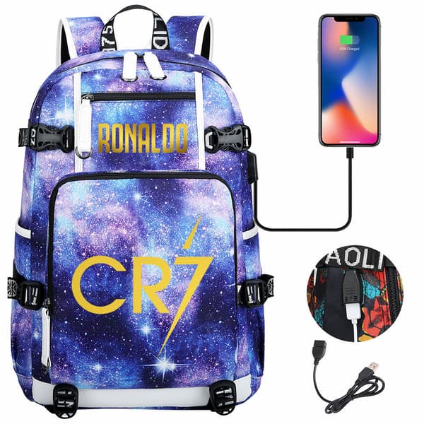 Reppu - Cr7 USB-latausportilla (19)