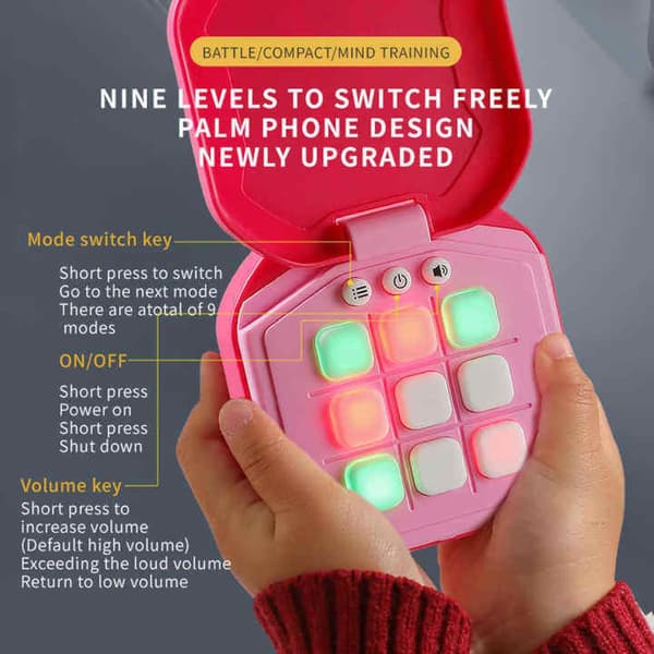 Tic Tac Toe-spill, med stillemodus (Rose Red) Rose Red