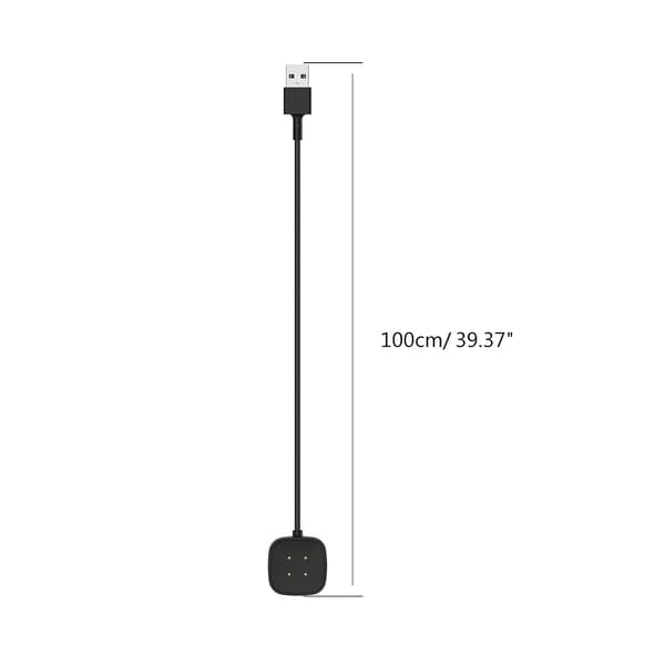 Laturi Fitbit Sense/Sense 2/Versa 4/Versa 3 -kelloille, 100 cm