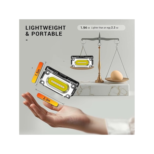 Ladattava LED-otsalamppu 1200 lumenia IPX6 vedenpitävä 6 tilaa digitaalisella virranilmaisimella sopii ulkoiluun ja retkeilyyn C