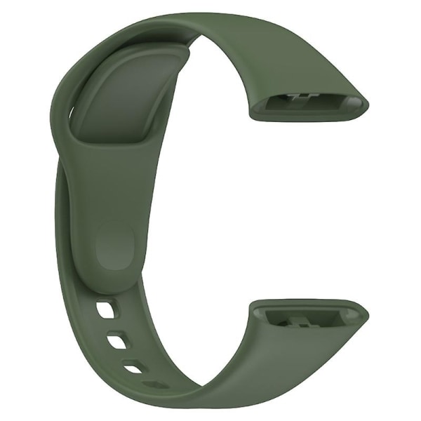 Silikonarmbandsbälte för Watch 3 anti-scratch Smartwatch Rem Loop-Armband Dark green