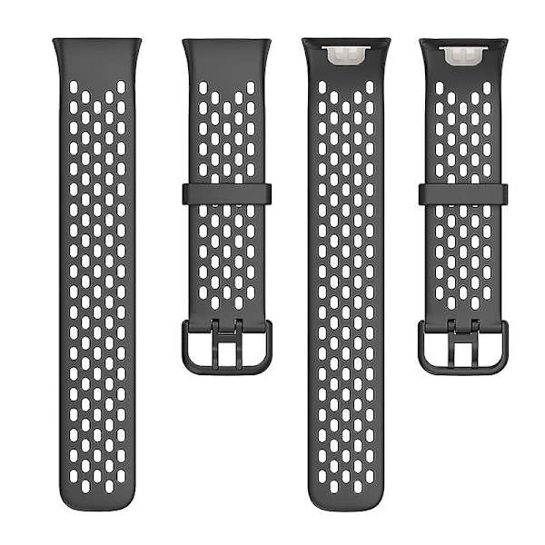 Til Xiaomi Mi Band 7 Pro Blød Silikone Urrem Slidstærk Åndbar Udskiftningsrem