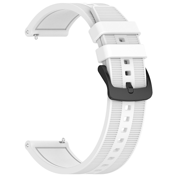 Til Huawei Watch GT 4 / Garmin Venu 2 Watch Band 22mm Blødt Silikone Rem White