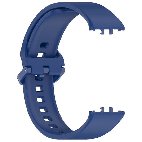 Til Samsung Galaxy Fit3 Fleksibelt Urrem Silikonarmbånd Håndledsarmbånd - Rød Dark blue