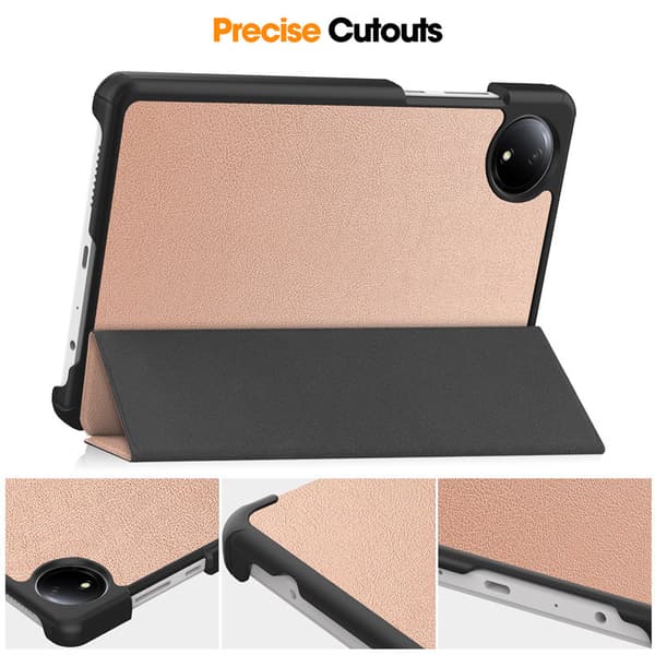 Etui for Redmi Pad SE 8,7\" datamaskin skall tri-fold hard PC bakdeksel Grey