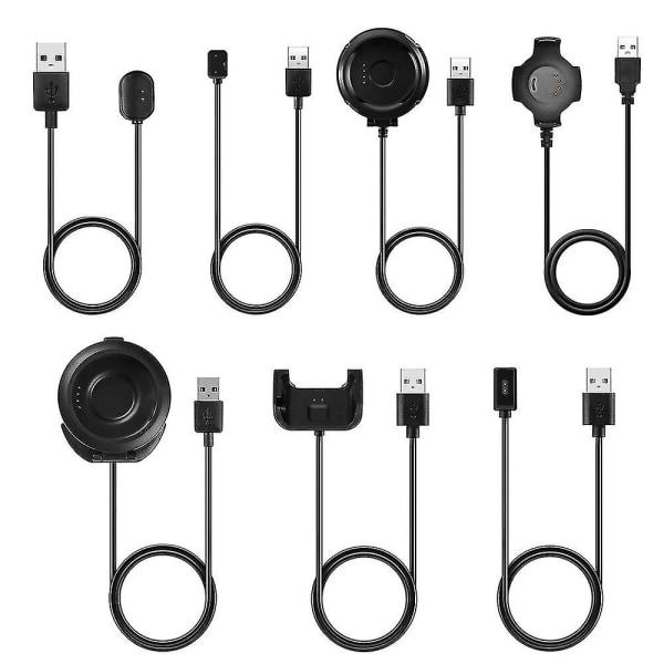 Usb-lader for Xiaomi Huami Pace-ladeholder for Huami Amazfit A1608/a1609 Pace-laderkabel Smartklokke-ladekabel A1609