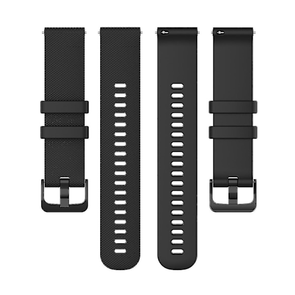 Universell ersättning för Xiaomi Haylou Solar LS01/ID205/Willful SW021 med rutnätstruktur Black, Black A Other Smartwatch Model
