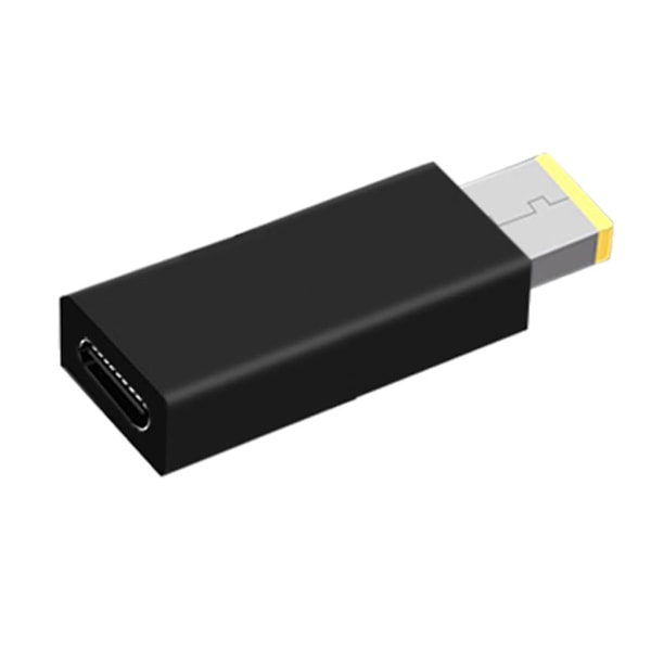 Typ-C hona till rektangulär hane USB PD-strömadapter för DC-strömadapterkonverter