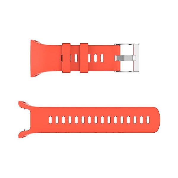 Til Suunto- 7/9/baro/d5 Diving Soft Silikone Smart Watch Armbåndstilbehør Red
