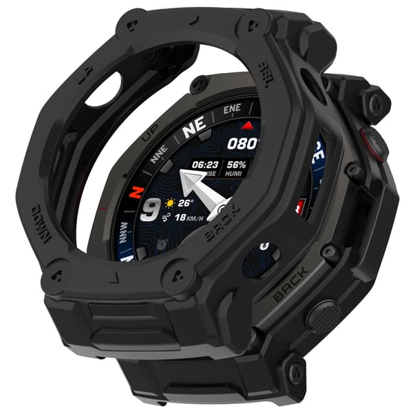 Deksel til Amazfit T-REX 3 Pro 48MM, Halvlukket TPU-rustning (Oransje) Orange