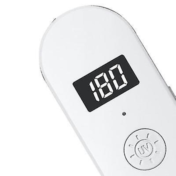 Blå hushålls UV-desinfektionssticka, bärbar UVC-desinfektionslampa med ficklampa AZ10027