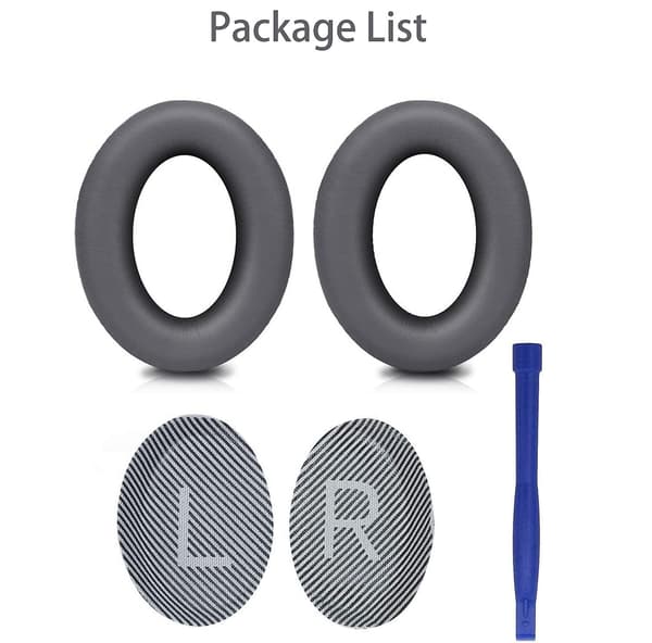 Ørepuder Erstatning til Bose Quietcomfort 35 / Qc35 Ii Dark Gray