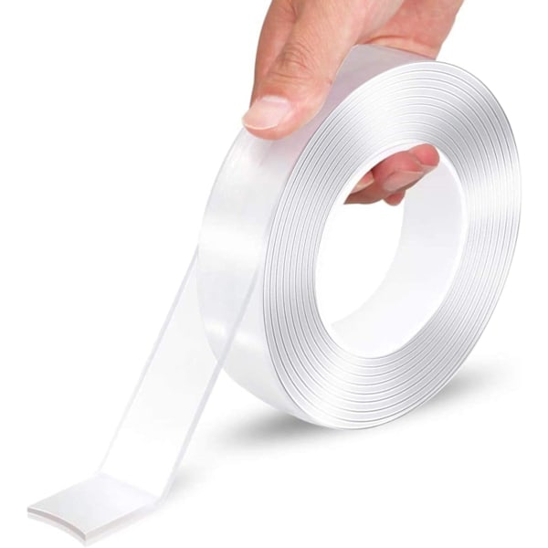 Dubbelsidig Nanotejp, Återanvändbar Halkskyddstejp (35 mm bredd * 5 m längd)