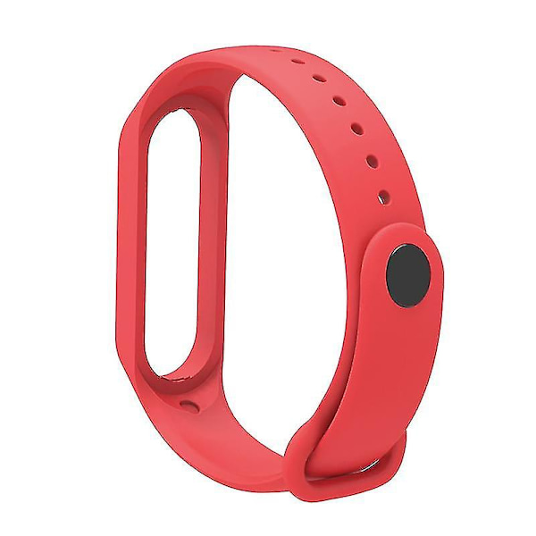 Myk TPU-klokkearmbånd for Xiaomi Mi Band 7, justerbart armbåndsur erstatningsstropp Red, Red C Xiaomi Mi Band 7