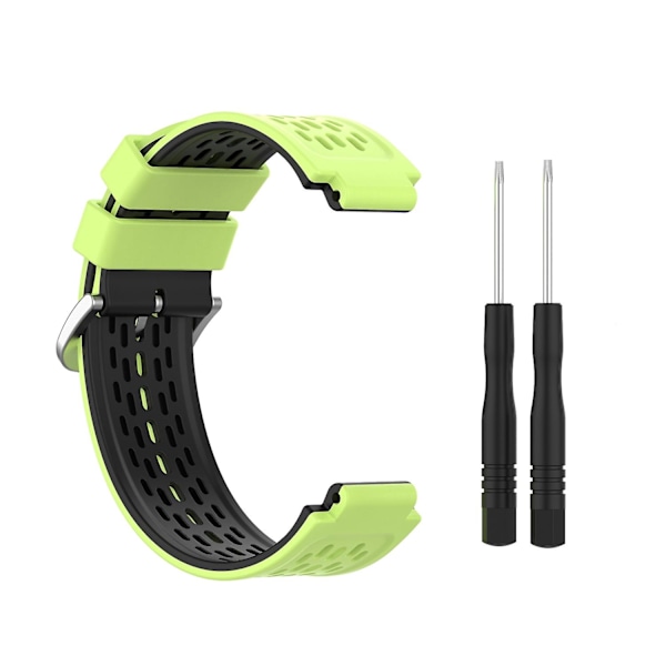 Garmin Approach S2 / S4 -silikoniranneke Lime Green Black