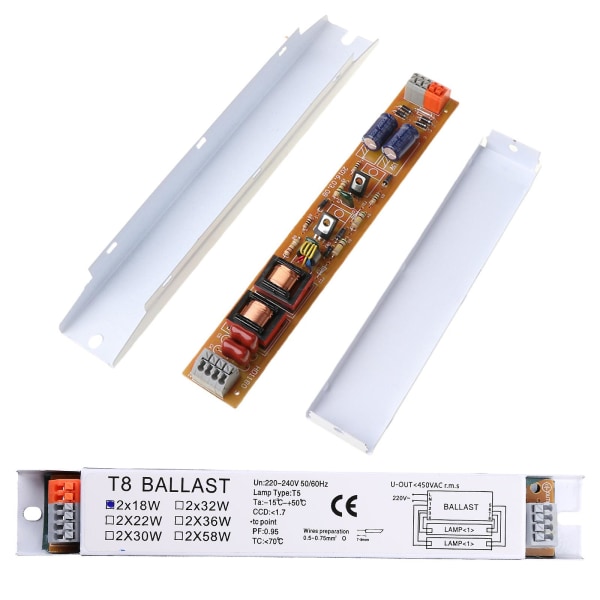 T8 2x18/30/58w Instant Start elektroninen loistelamppu, universal liitäntälaite 30W