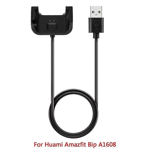 Usb-lader for Xiaomi Huami Pace-ladeholder for Huami Amazfit A1608/a1609 Pace-laderkabel Smartklokke-ladekabel A1608