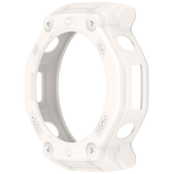 Deksel til Amazfit T-REX 3 Pro 48MM, Halvlukket TPU-rustning (hvit) White
