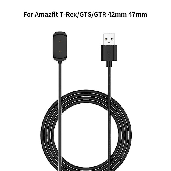 Smart Watch Usb Lader For Amazfit T-rex Gts Gtr 42mm 47mm Smart Watch Base Usb Ladekabel Ledning For Amazfit tilbehør