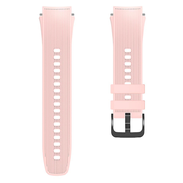Til Oppo Watch X Udskiftning Blød Silikone Rem Justerbar Urrem Rose Pink