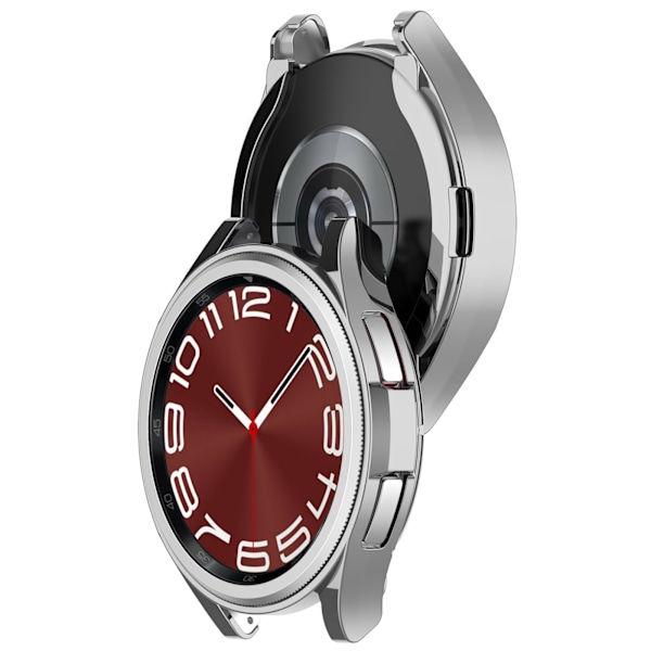 Beskyttelsesetui for Samsung Watch6 Classic 47 mm Silver