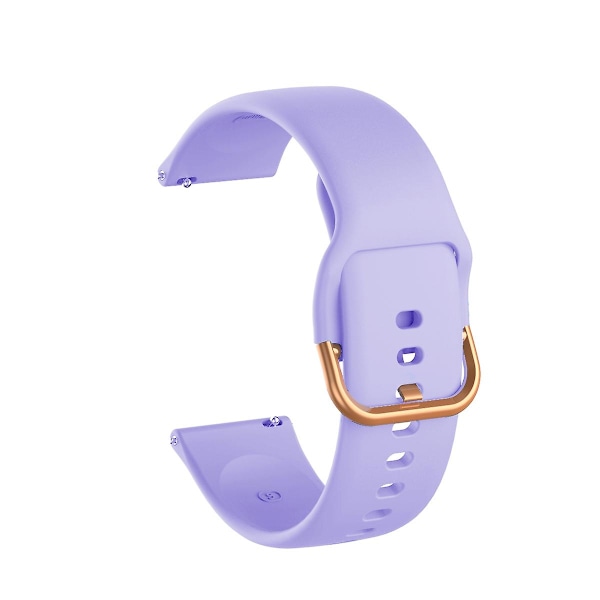 20mm ranneke Samsung Galaxy Watch4 Classic 46mm 42mm/Watch4 44mm 40mm/Galaxy Watch Active2 Light purple F Samsung Galaxy Watch4