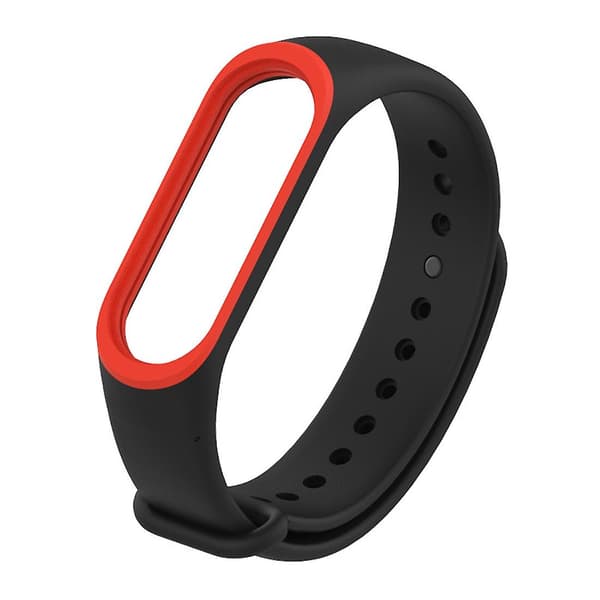 Silikone håndledsrem urrem til Xiaomi Mi Band 3 & 4 Style 3