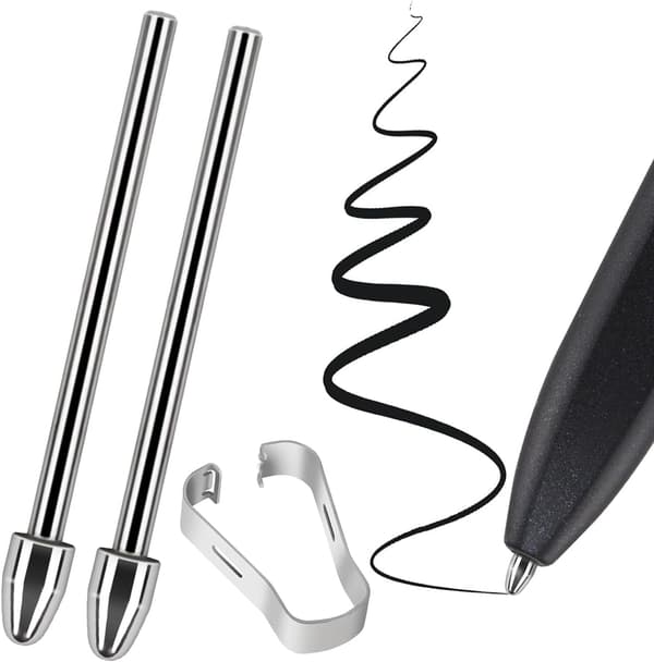 Udskiftningsspidser - 2-pak metalspids med fjerner til Remarkable 2 Paper Tablet Marker Plus
