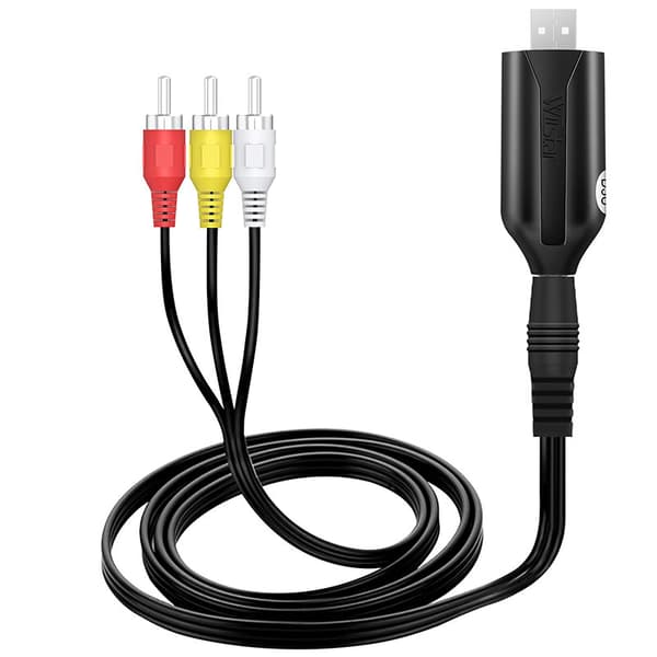 Usb2.0 Vhs til Dvd Capture-kort Av/Rca Capture All-In-One